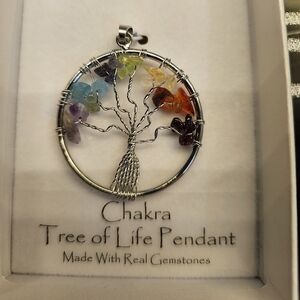 Chakra Treea of Life Pendant